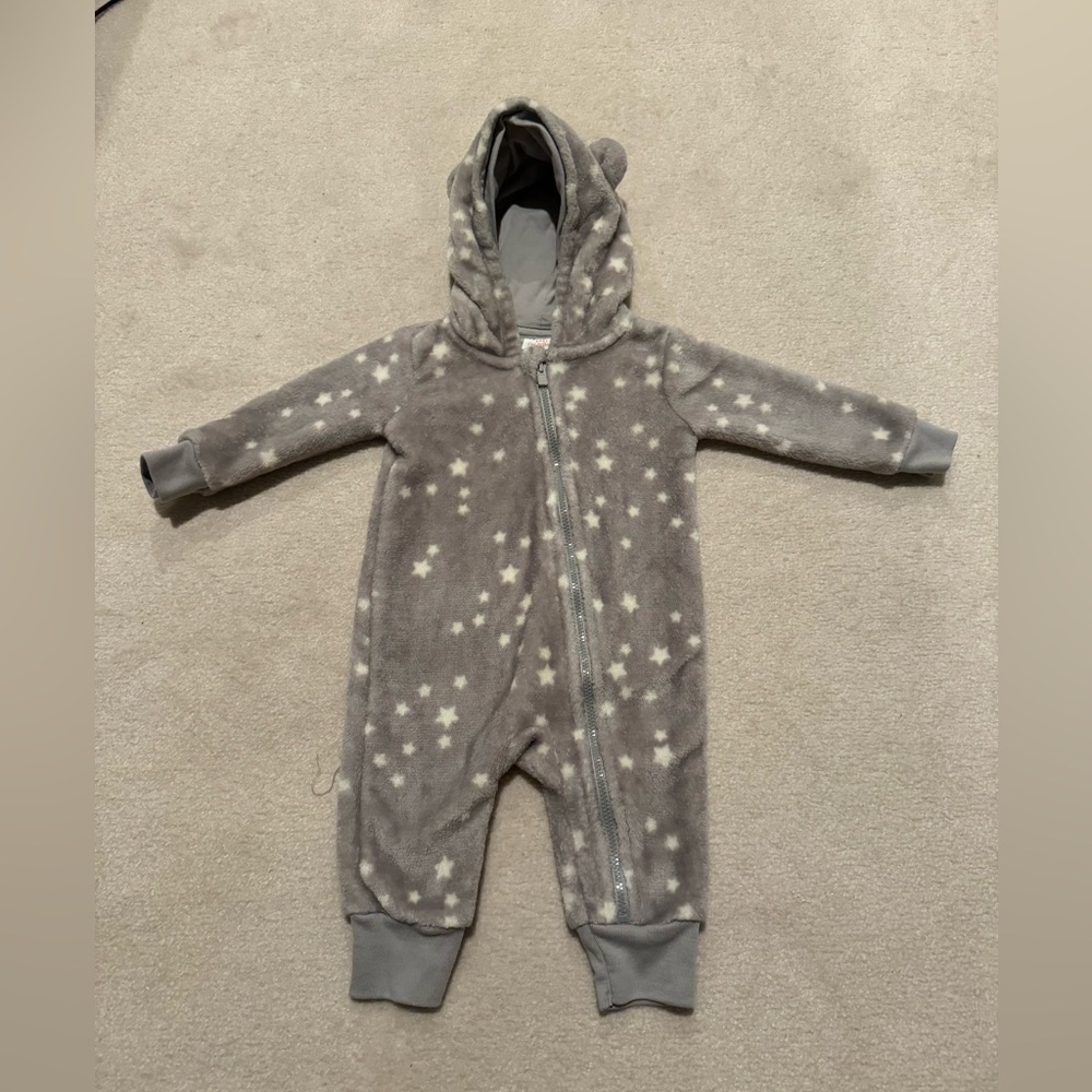 Cat and Jack Baby 3-6 Month Fleece one piece